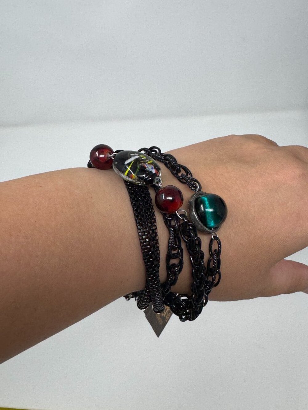 Treska Multi Strand Chain Bracelet NWT